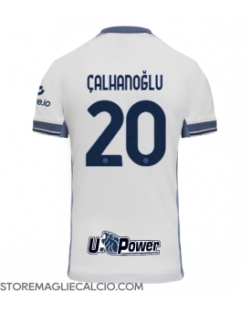 Inter Milan Hakan Calhanoglu #20 Maglia Gara Trasferta Repliche 2024-25